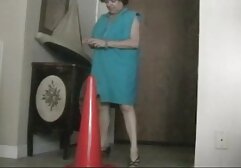Mature shows her feet were slim in black stockings and stroking her pussy to his hand in front of the the family sex tube Monitor webcam