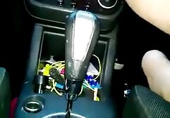 Young girl blow her boyfriend in a car on the hot porn movies webcam